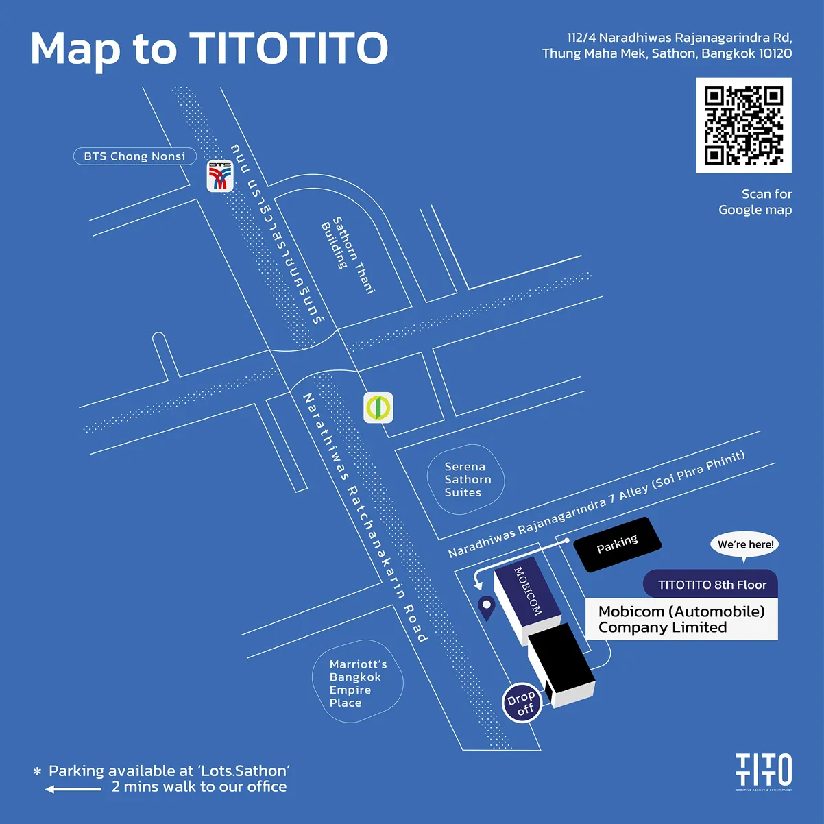 Map to TITOTITO