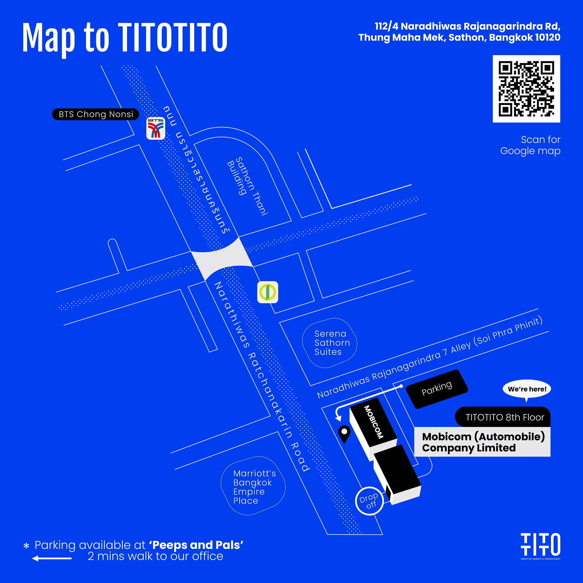 Map to TITOTITO